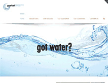 Tablet Screenshot of goebelwaterproofingsystem.com